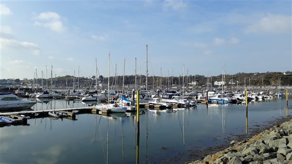 Pwllheli Marina next to PlasHeli National Sailing Centre of Wales